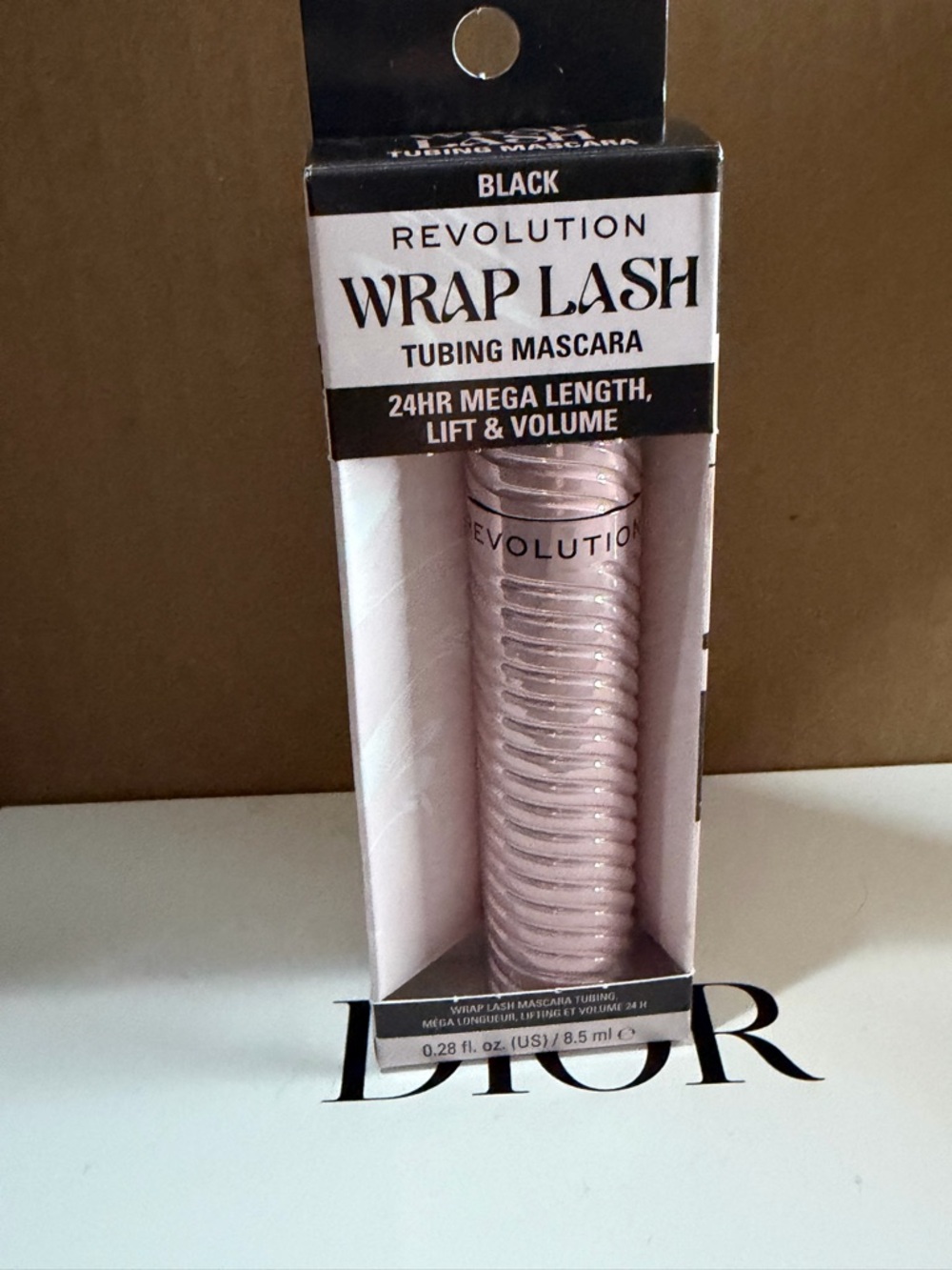 Revolution Wrap Lash Tubing Mascara - Black brand new